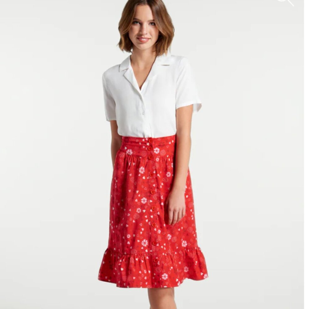 Modcloth Love Spree A-Line Skirt NWT